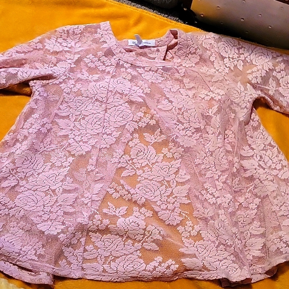 Sheer top BCBG